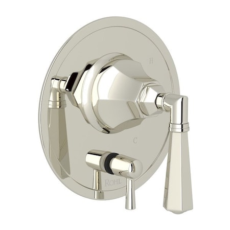 ROHL Palladian 1/2 Pressure Balance Trim With Diverter A2910NLMPN